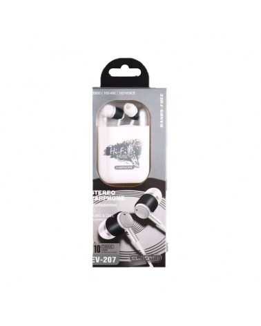 Ενσύρματα ακουστικά - EV-207 - 202296 - White