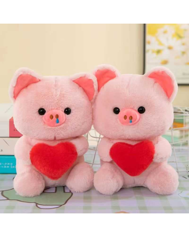 Λούτρινο κουκλάκι Γουρουνάκι - 25cm