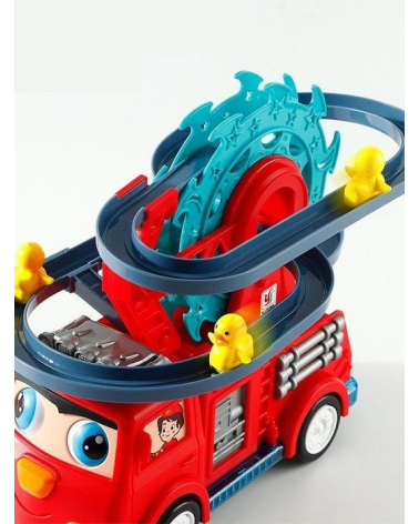 Παιχνίδι όχημα με τσουλήθρα και παπάκια - YJ388-64