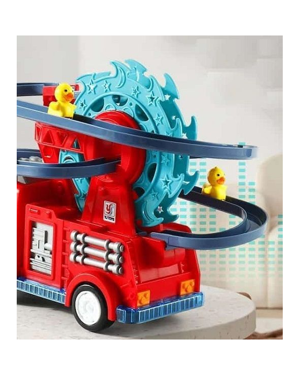 Παιχνίδι όχημα με τσουλήθρα και παπάκια - YJ388-64