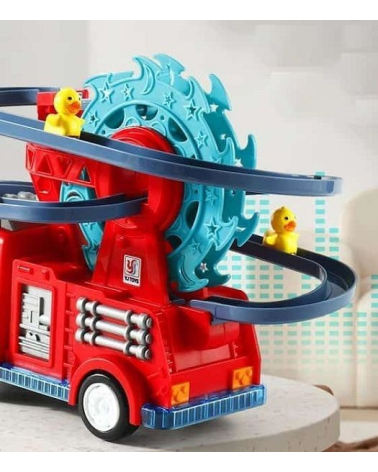 Παιχνίδι όχημα με τσουλήθρα και παπάκια - YJ388-64