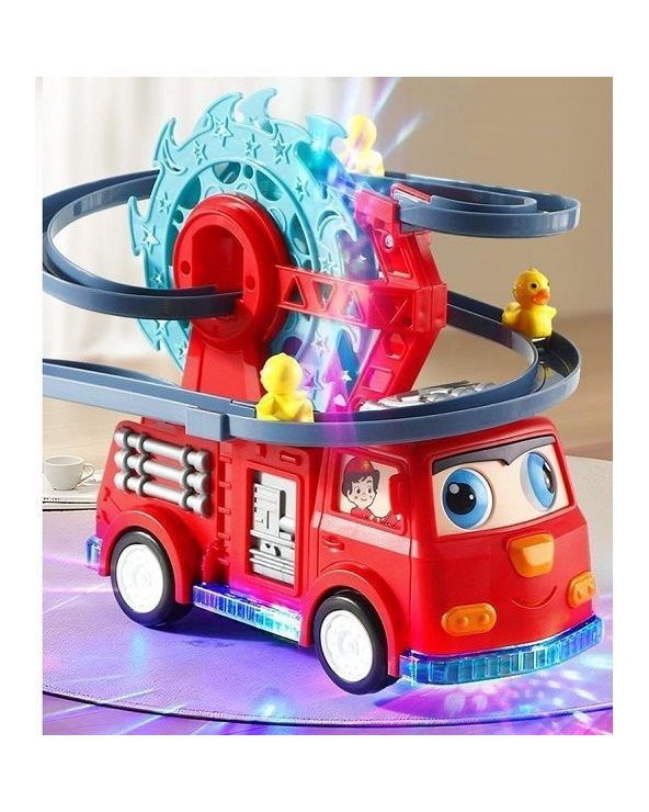 Παιχνίδι όχημα με τσουλήθρα και παπάκια - YJ388-64