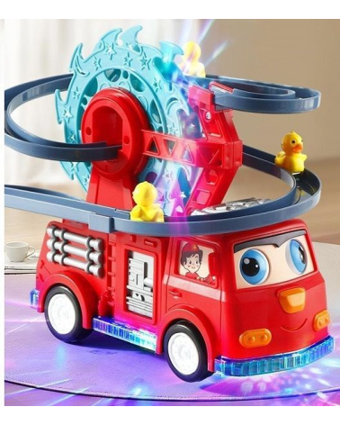 Παιχνίδι όχημα με τσουλήθρα και παπάκια - YJ388-64