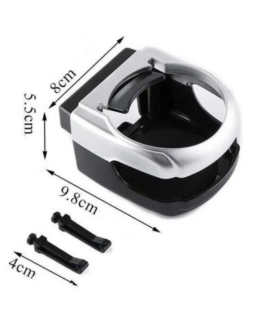 Ποτηροθήκη αυτοκινήτου - SD-1003 - 005205 - Black