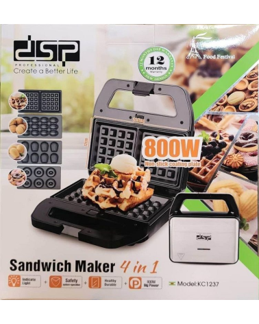 Βαφλιέρα - 4in1 - KC1237 - DSP