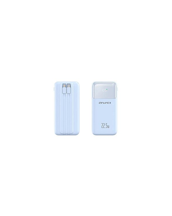 Powerbank - P106K - 10.000mah - 22.5W - AWEI - 005616 - Blue