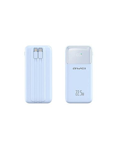 Powerbank - P106K - 10.000mah - 22.5W - AWEI - 005616 - Blue