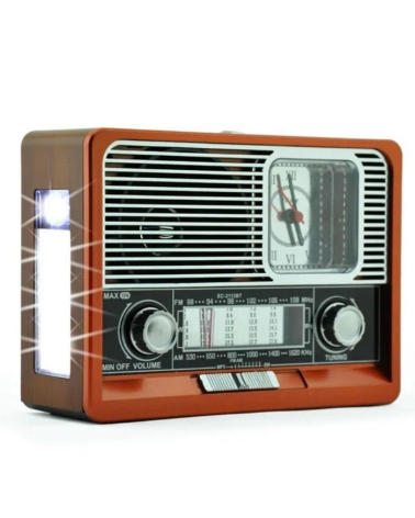 Επαναφορτιζόμενο ραδιόφωνο Retro - ΕK105 - 830128