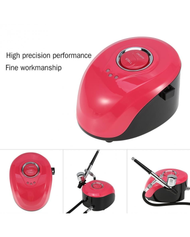 Αερογράφος με συμπιεστή ψεκασμού - Mini Air Paint Compressor - ASG002