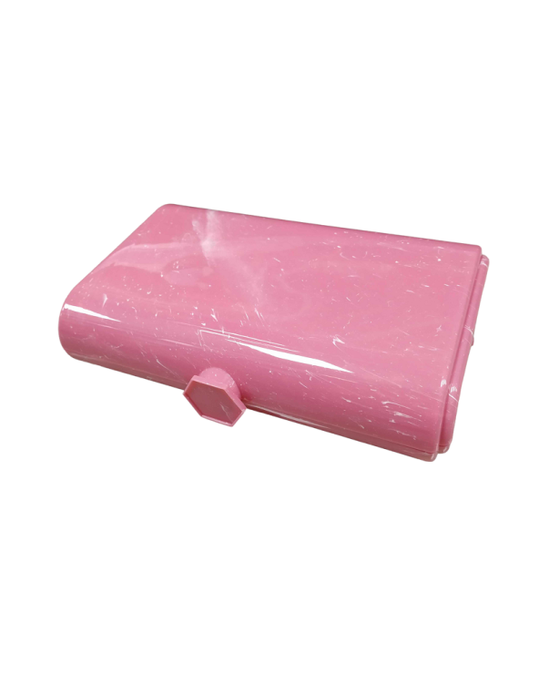 Κουτί οργάνωσης μακιγιάζ με καθρέπτη - 575 - 121064 - Light Pink