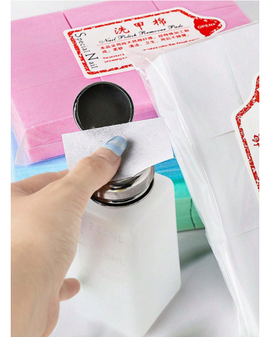 Πανάκια αφαίρεσης υλικού νυχιών - Nail polish remover pads - NW01