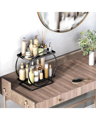 Ραφιέρα οργάνωσης καλλυντικών - MZY505B - 170240 - Black