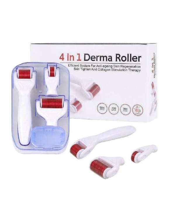 Σετ μεσοθεραπείας προσώπου - 4 σε 1 - Meso Roller - MR-668