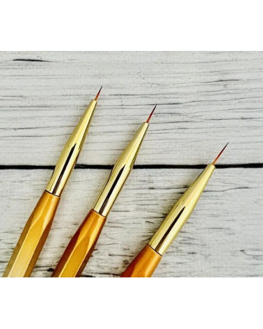 Σετ πινέλα μανικιούρ Nail Art - B101 - 3pcs