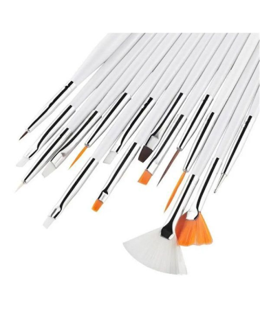 Σετ πινέλα μανικιούρ Nail Art - B272 15 - 15pcs