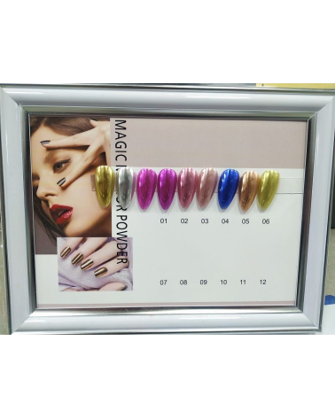 Σκόνη νυχιών Nail Art - Mirror effect