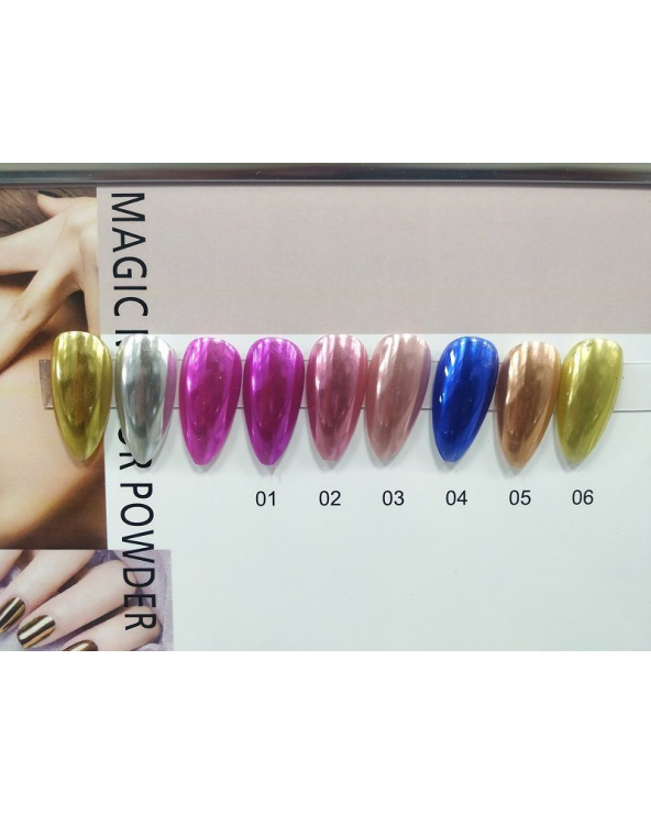 Σκόνη νυχιών Nail Art - Mirror effect