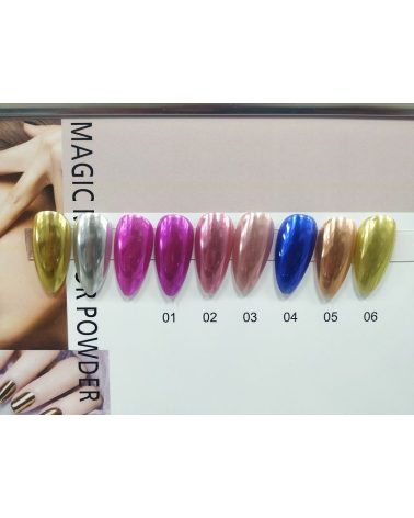 Σκόνη νυχιών Nail Art - Mirror effect