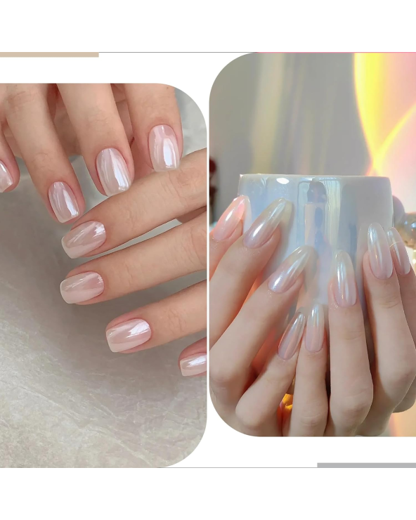 Σκόνη νυχιών Nail Art - Mirror effect - Ice