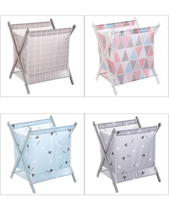 Υφασμάτινο πτυσσόμενο καλάθι αποθήκευσης - YX9101