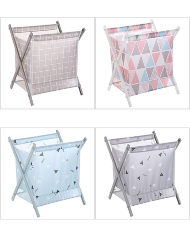 Υφασμάτινο πτυσσόμενο καλάθι αποθήκευσης - YX9101