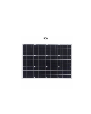 Μονοκρυσταλλικό ηλιακό πάνελ - Solar Panel - 50W
