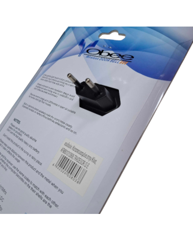Ασύρματο κουδούνι πόρτας - VV9 - 008038 - Black