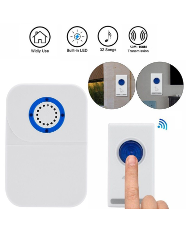 Ασύρματο κουδούνι πόρτας - 808D - 110025