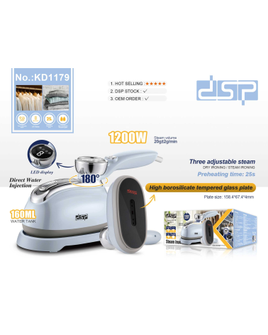 Ατμοσίδερο ταξιδιού mini - KD1179 - DSP