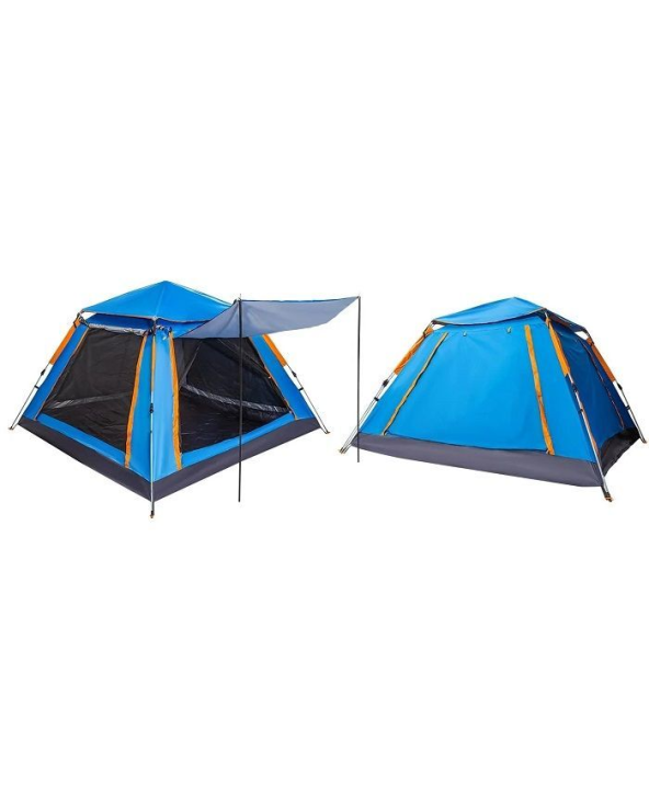 Σκηνή Camping 3 ατόμων με σκίαστρα - YB3021 - 2x2m - 960002 - Blue