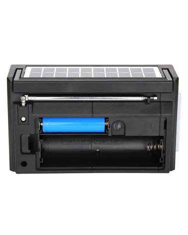 Επαναφορτιζόμενο ραδιόφωνο με ηλιακό πάνελ - NS2036S - 020365 - Red