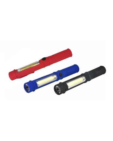 Φακός μπαταρίας LED Mini - Ράβδος - 909A - 219095 - Red