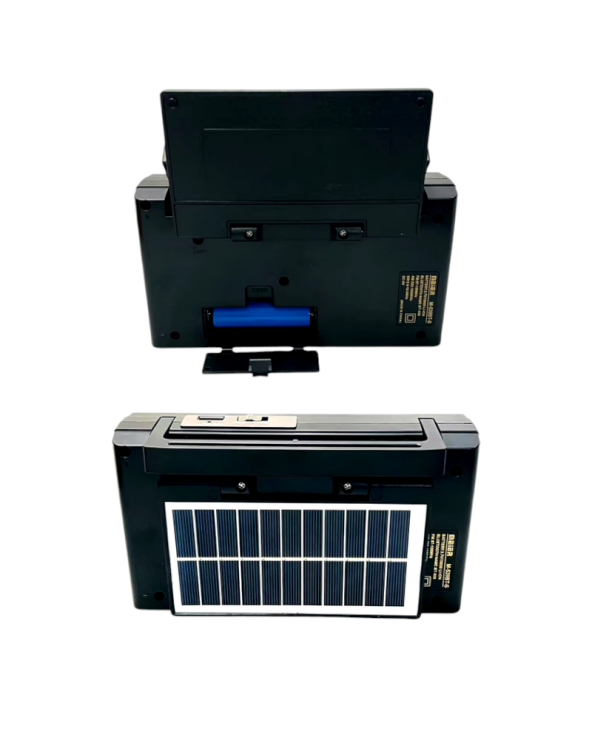 Επαναφορτιζόμενο ραδιόφωνο με ηλιακό πάνελ - M-538BTS - 370090 - Red