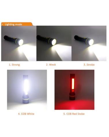 Επαναφορτιζόμενος φακός LED - FA-CH-24094
