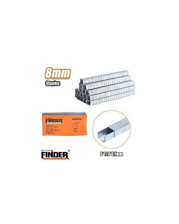 Ανταλλακτικά δίχαλα για καρφωτικό κυρτά - 4000pcs - No.8/8mm - Finder