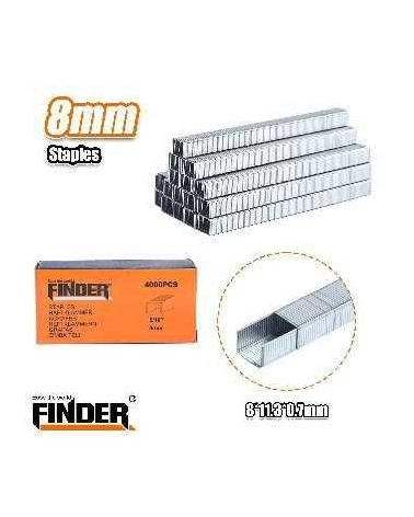 Ανταλλακτικά δίχαλα για καρφωτικό κυρτά - 4000pcs - No.8/8mm - Finder