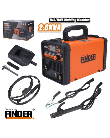 Μηχάνημα ηλεκτροκόλλησης - Inverter - 200Α - MIG/MMA - Finder