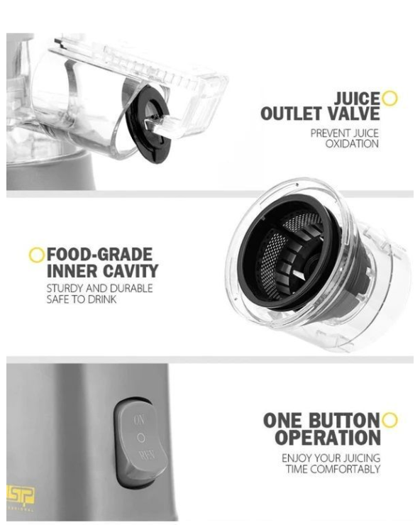 Αποχυμωτής - Slow juicer - KJ3071 - DSP