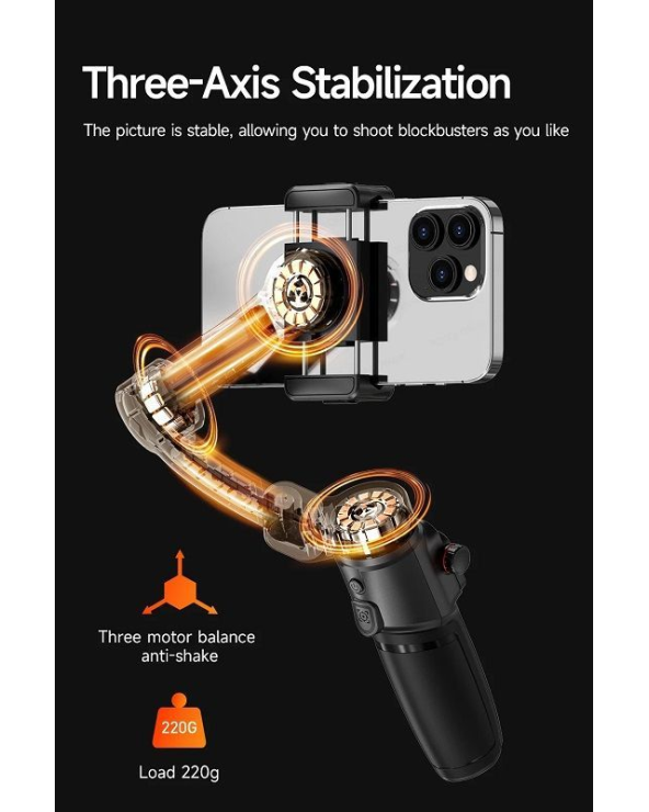 Σταθεροποιητής εικόνας Gimbal για smartphone - M05