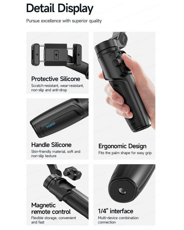 Σταθεροποιητής εικόνας Gimbal για smartphone - M05