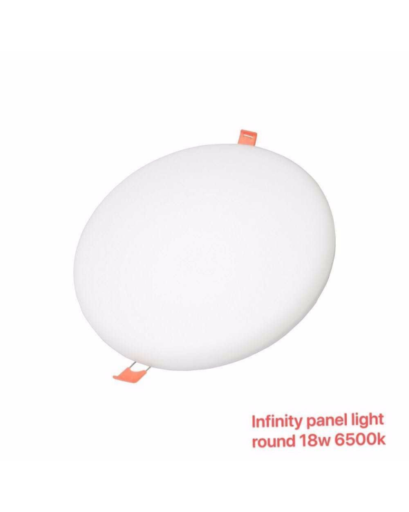 Φωτιστικό LED - Round Panel - Χωνευτό - 18W - 6500K