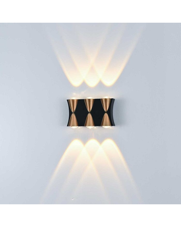 Επιτοίχιο φωτιστικό LED - Απλίκα - Warm White - 1014-6