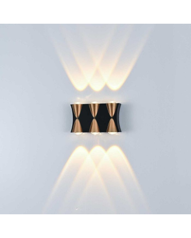 Επιτοίχιο φωτιστικό LED - Απλίκα - Warm White - 1014-6