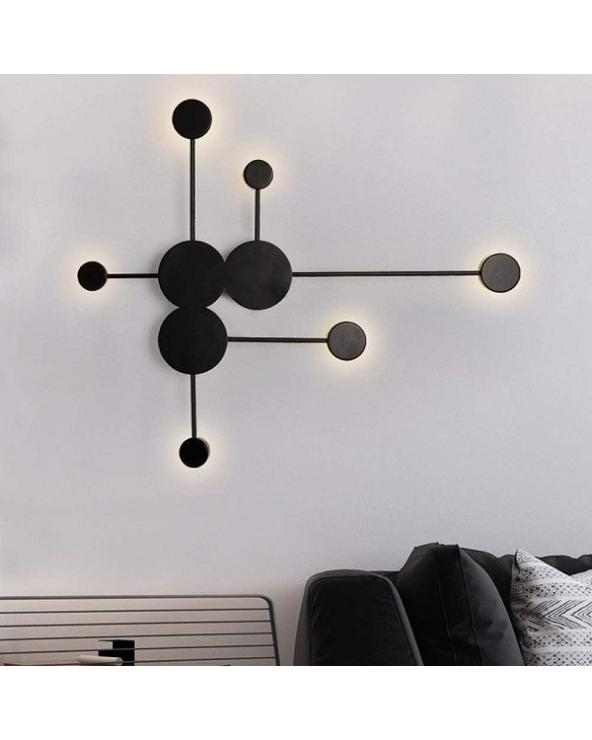 Επιτοίχιο φωτιστικό LED - 6311 - 943208 - Black