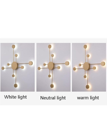 Επιτοίχιο φωτιστικό LED - 8311 - Gold