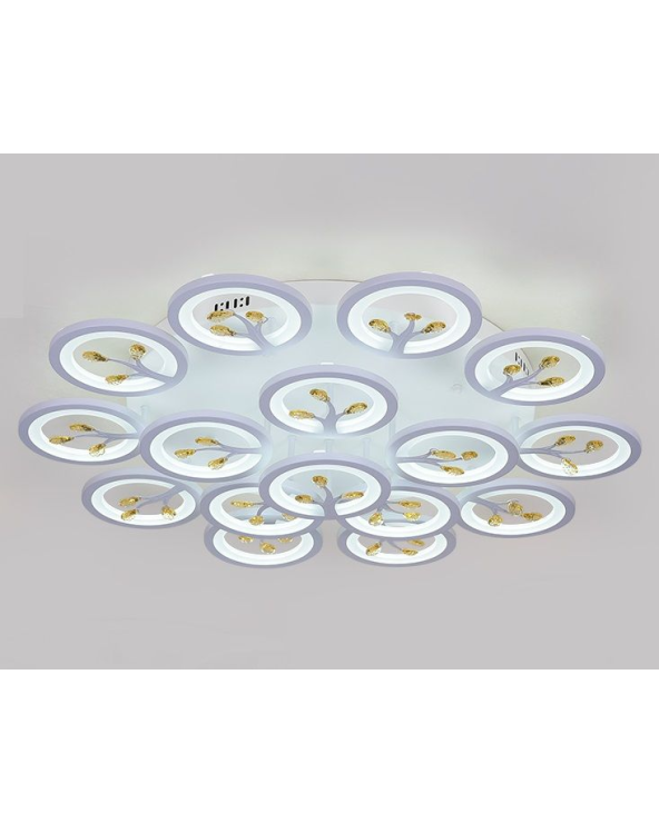 Φωτιστικό οροφής LED - Πλαφονιέρα με Dimmer - 5156-15WH