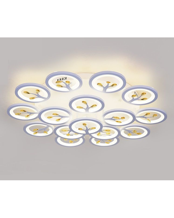 Φωτιστικό οροφής LED - Πλαφονιέρα με Dimmer - 5156-15WH