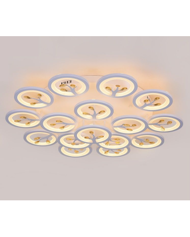 Φωτιστικό οροφής LED - Πλαφονιέρα με Dimmer - 5156-15WH