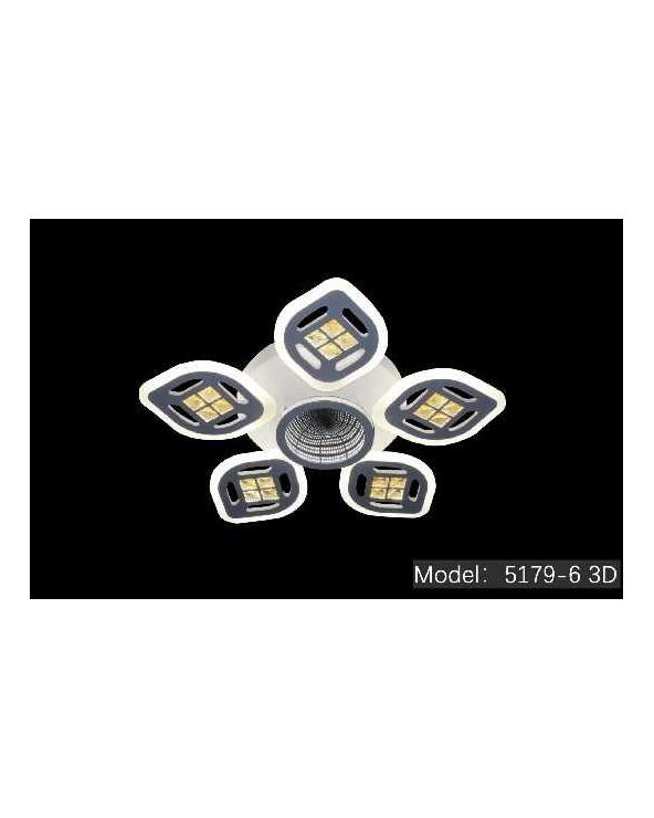 Φωτιστικό οροφής LED - Πλαφονιέρα με Dimmer - 5179-6WH