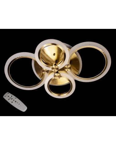Φωτιστικό οροφής LED - Πλαφονιέρα με Dimmer - 5131-4GD